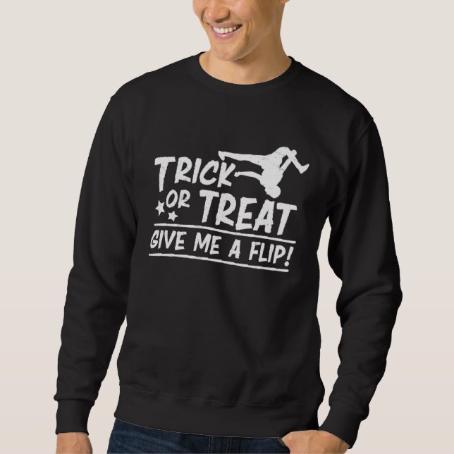 Sudadera Tricking Dame una Voltereta  Acrobacia Libre (Anverso)