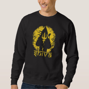 Sudadera Tridente divino Shiva para hombres dioses hindúes