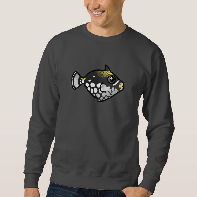 Sudadera Triggerfish del payaso (Anverso)