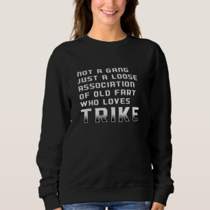 Sudadera Triker Motor Trike Trikers Motorcycle Funny Retro