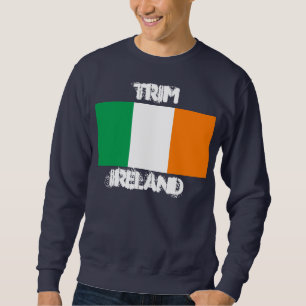 Sudadera Trim, Irlanda con bandera irlandesa
