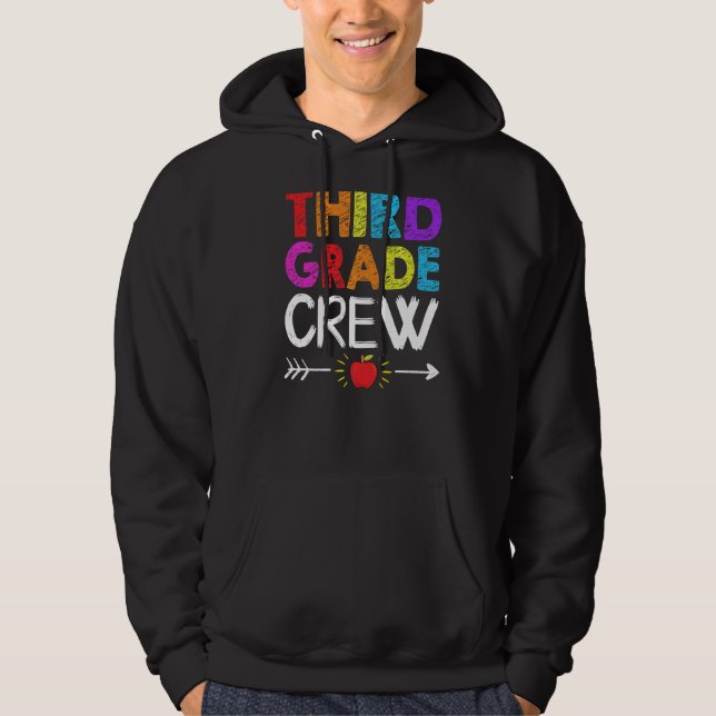 Sudadera Trimestre de tercer grado Primer día de Sch (Anverso)