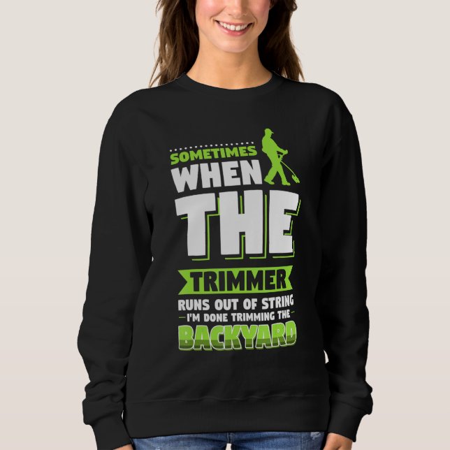 Sudadera Trimmer de cultivo de césped (Anverso)