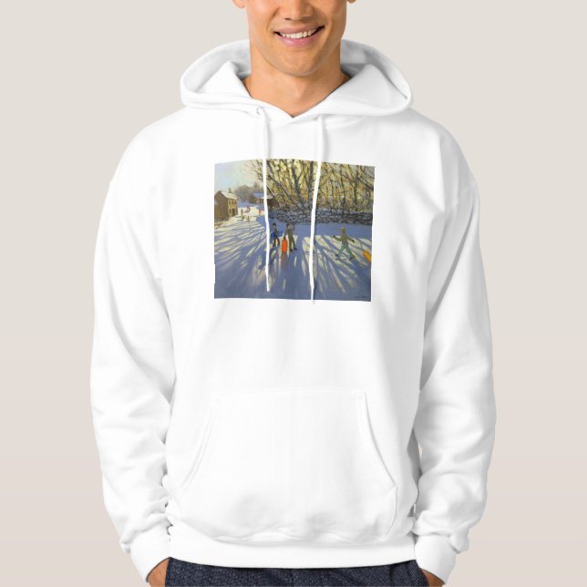 Sudadera Trineo rojo Monyash Derbyshire (Anverso)