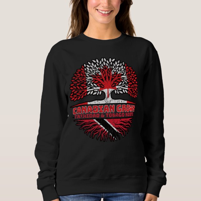 Sudadera Trinidad y Tobago Canadá Trinitense (Anverso)