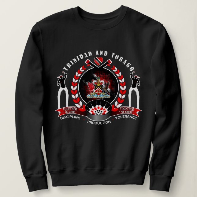 Sudadera Trinidad y Tobago: Orgullo nacional (Anverso del diseño)