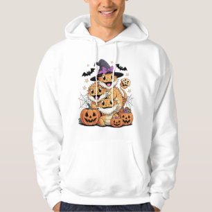 Sudadera Trío de Halloween de Dragón con barba