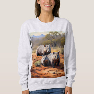 Sudadera Trío de las salidas: Wombat Wanderers,