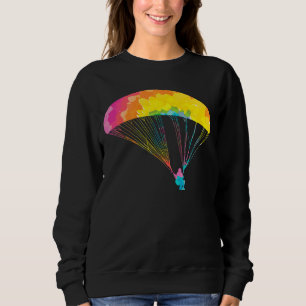 Sudadera Trippy Arcoiris Hippie Tie Dye Parapente