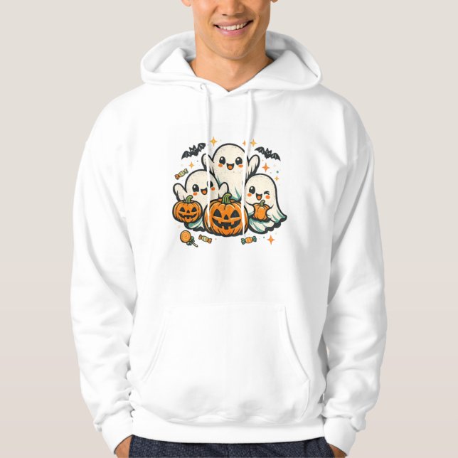 Sudadera Tripulación Boo (Anverso)