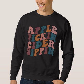 Sudadera Tripulación de cosecha de manzanas para la cosecha