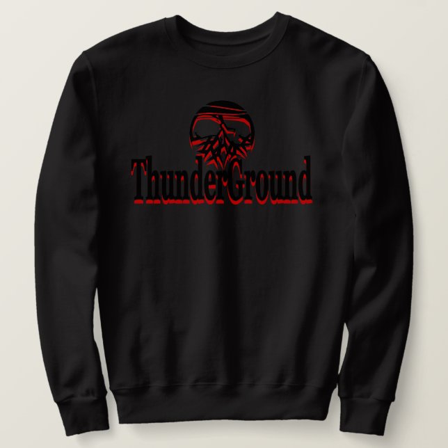 SUDADERA TRIPULACIÓN DE CUELLO THUNDERGROUND (Anverso del diseño)