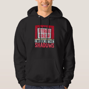 Sudadera Tripulación de Escenario Yo Trabajo En El Teatro