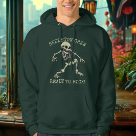 Sudadera ¡Tripulación de Esqueletos Lista para Rockear! - E