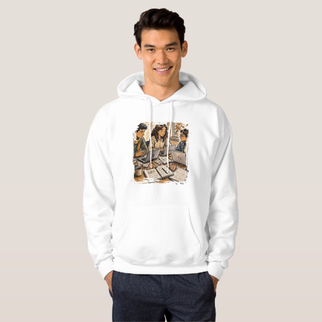 Sudadera Tripulación de estudio Academic Grind • Sesión aco (Anverso completo)