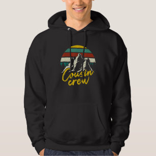Sudadera Tripulación de la Tripulación de Primos Campamento