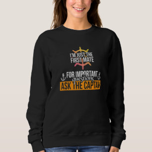 Sudadera Tripulación de personal de crucero de First Mate S