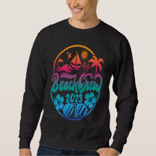 Sudadera Tripulación de playa combinada 2023