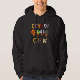 Sudadera Tripulación de primos Halloween Horror Helado Cara