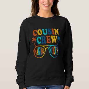Sudadera Tripulación de primos que fabrica Recuerdos
