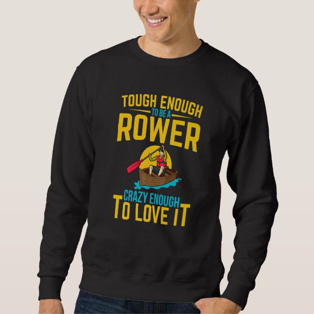Sudadera Tripulación de rayas de oferta de Rower (Anverso)