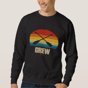 Sudadera Tripulación De Remolque Para El Estilo Retro De Re