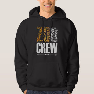 Sudadera Tripulación del Zoológico Zoólogo Safari Animales