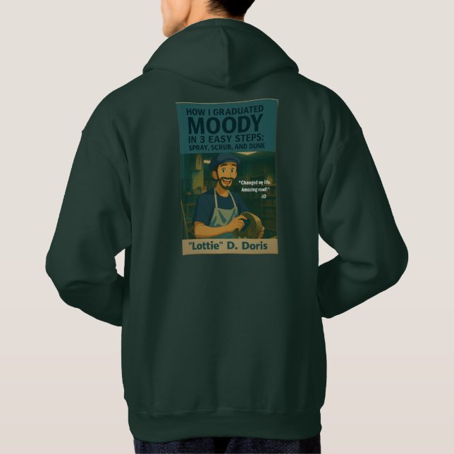 Sudadera Tripulación Dish - Diseño sólo BACK (Reverso)