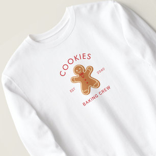 Sudadera Tripulación moderna de horneado de galletas de Nav