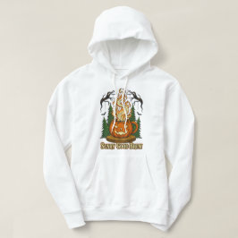 Sudadera Triste Bocina de Calabaza Buena Frena Café Hallowe