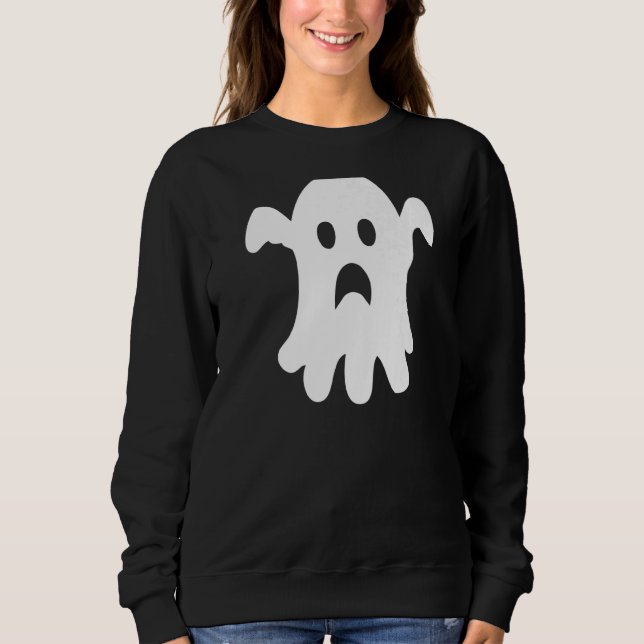 Sudadera Triste fantasma Halloween estética de moda (Anverso)
