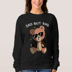 Sudadera Triste Pero Radical Oso Emo Oso Lindo Triste Per