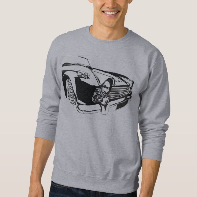 Sudadera Triumph TR4 A Dynamic Car Hikingduct (Anverso)