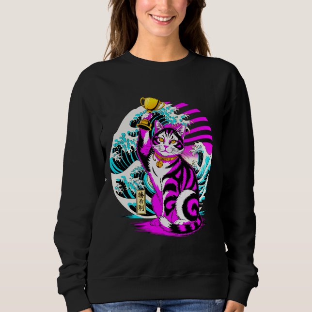 Sudadera Triumphant Trophy Cat Women's Sweatshirt (Anverso)