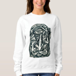 Sudadera Triumvirato, dibujo de tinta, camiseta