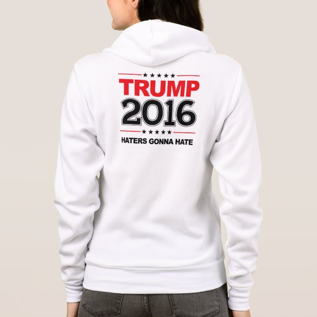 Sudadera TRIUNFO 2016 - Enemigos que van a odiar (Reverso)