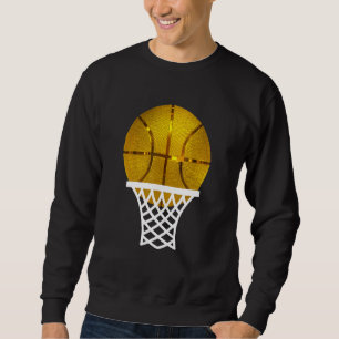 Sudadera Trofeo De Baloncesto De Oro Tee Gráfico Para Hombr