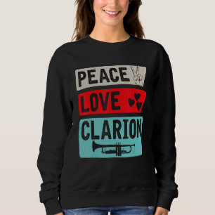 Sudadera Trompeta de instrumento musical Clarion Aficionado