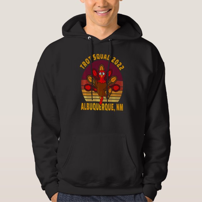 Sudadera Trot Squad 2022 Albuquerque Nm Thanksending Runner (Anverso)