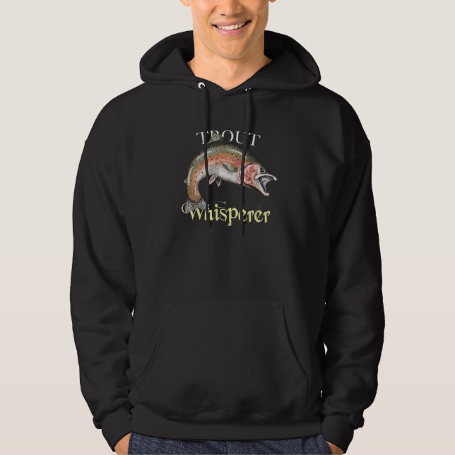 Sudadera Trout Whisperer Dark (Anverso)