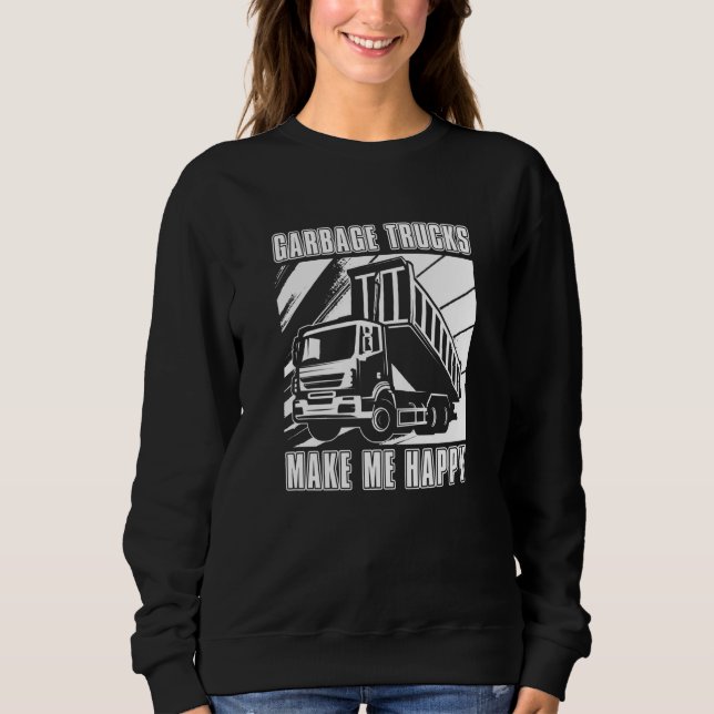 Sudadera Truck Driver Humor Big Rig  Trucking Trucker Garba (Anverso)