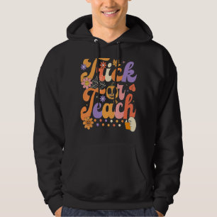 Sudadera Truco de Halloween o Hipp profesor de retro de ens