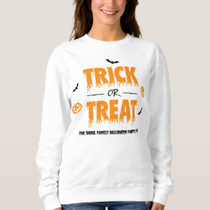 Sudadera Truco de la bata de calabaza o tema de la luz del