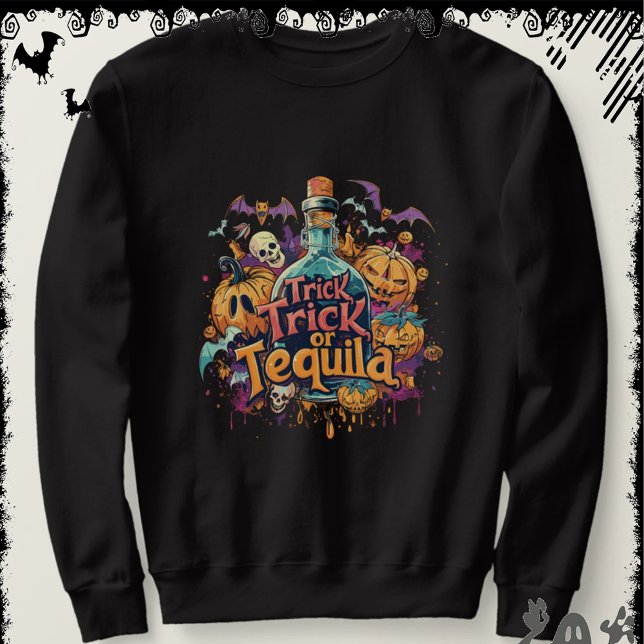 Sudadera Truco o Tequila | ExDesigner | Halloween (Subido por el creador)