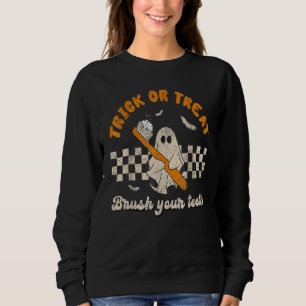 Sudadera Truco O Tratamiento Cepillarse Los Dientes Dentist