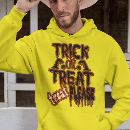 Sudadera ¿Truco o trato? Adiós de Halloween