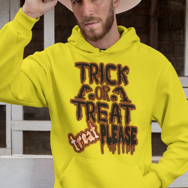 Sudadera ¿Truco o trato? Adiós de Halloween (Subido por el creador)