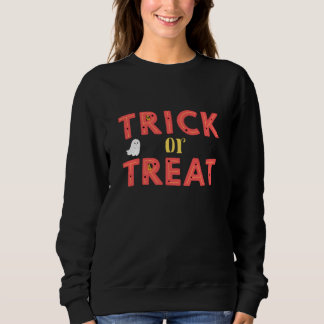 Sudadera Truco o trato para mujeres negras