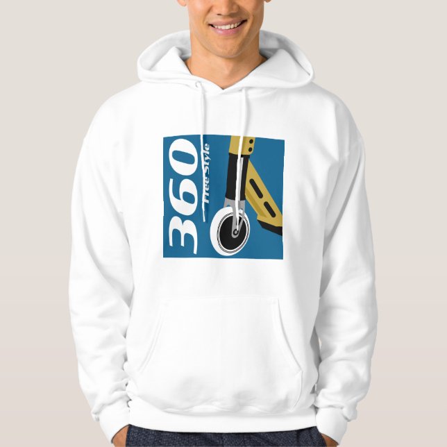 Sudadera Trucos de patinete gratis para Pro Scooter Free Ri (Anverso)