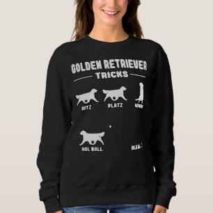 Sudadera Trucos de perro del Labrador de Oro